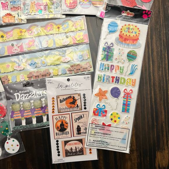 Holiday Scrapbooking Sticker Lot - Picture 3 of 5